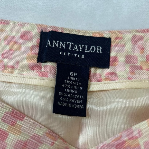 Ann Taylor Printed Skirt - Picture 5 of 7